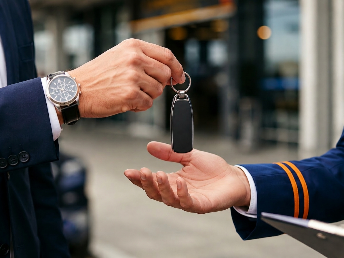 Serviço de valet no aeroporto de Lisboa